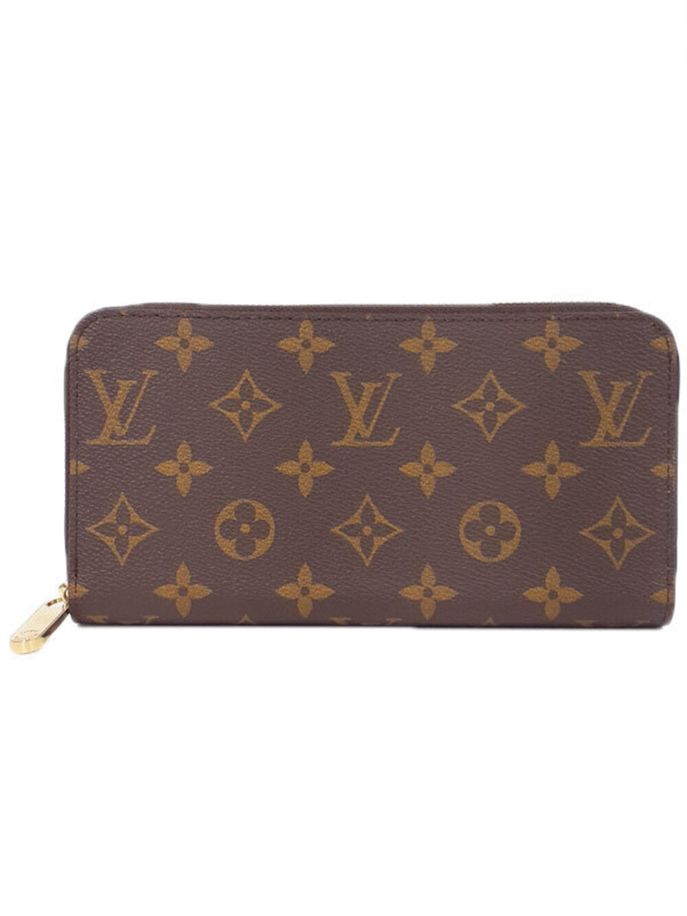 Louis Vuitton Monogram Zippy Wallet Round Zipper Long